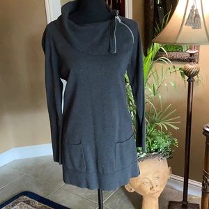 Cotton Grey sweater tunic